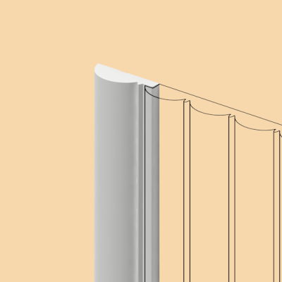 Финишный молдинг LF137A LONG NP для стеновых панелей